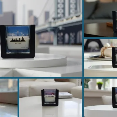 Decorative objects - Vegan shea butter scented candle - Cities - New York - BOUGIES CANDLEARTH