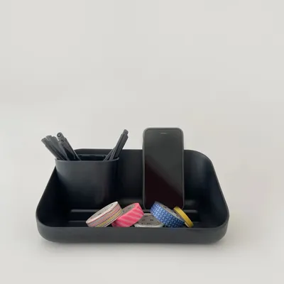Boîtes de conservation - Organisateur de bureau - Black - EKOBO