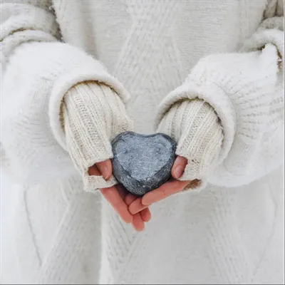 Spas - Heart-shaped massage stone - Lempi - HUKKA DESIGN