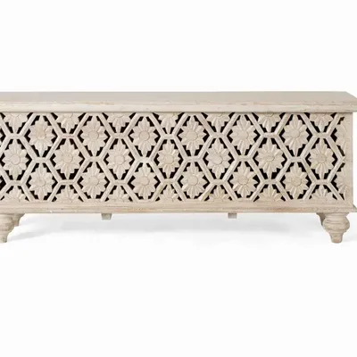 Boîtes de rangement  - Malle fabriquée artisanalement en bois de manguier avec ouverture - GINER Y COLOMER