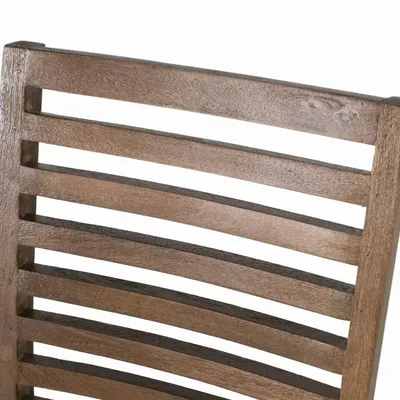 Chairs - Set of 2 chairs handcrafted from mango wood - GINER Y COLOMER