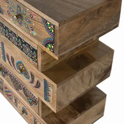 Chests of drawers - Hand-made chest of drawers in mango wood - GINER Y COLOMER