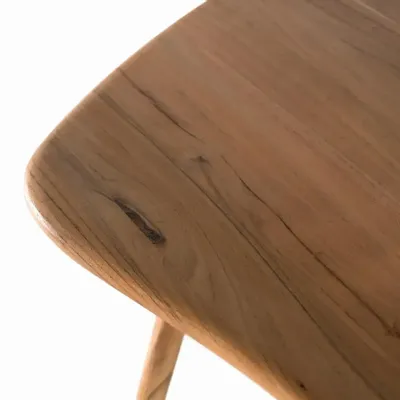 Desks - Solid acacia wood desk - GINER Y COLOMER