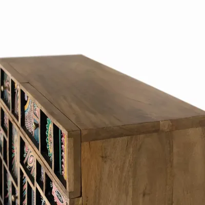 Buffets - Buffet fabriqué à la main en bois de manguier 80cm - GINER Y COLOMER