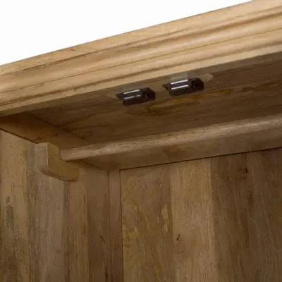 Wardrobe - Natural mango wood cabinet - GINER Y COLOMER