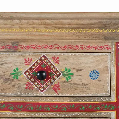Sideboards - Sideboard with 2 drawers and 2 hand-painted doors - GINER Y COLOMER