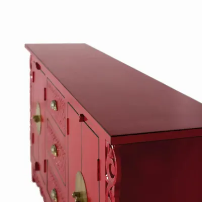 Sideboards - Sideboard with 2 doors and 3 drawers in mango wood - GINER Y COLOMER