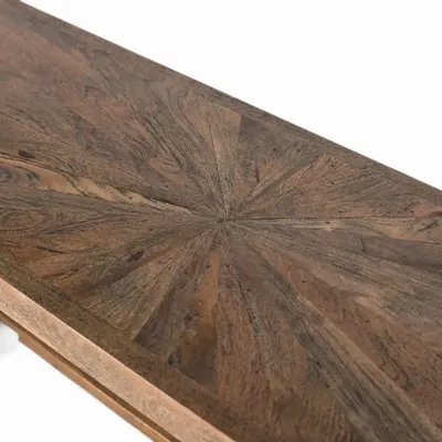 Bancs - Banc fabriqué à la main en bois de manguier 180cm - GINER Y COLOMER