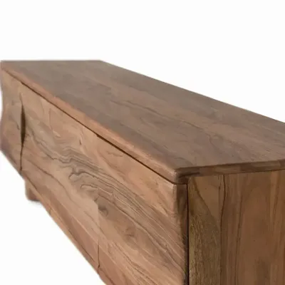 Meubles TV - Meuble TV fabriqué à la main en bois d'acacia 170cm - GINER Y COLOMER
