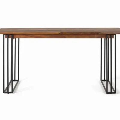 Dining Tables - Dining table with rectangular rosewood top - GINER Y COLOMER