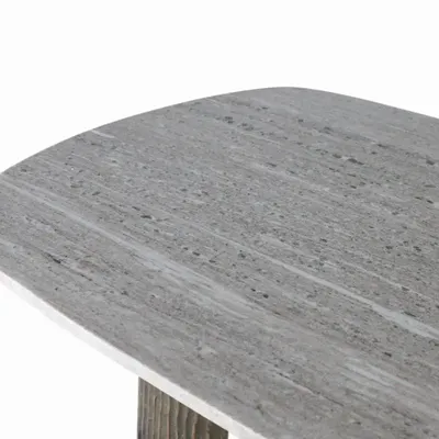 Tables Salle à Manger - Table à manger avec plateau ovale en marbre 180 cm - GINER Y COLOMER