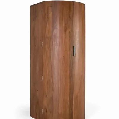 Buffets - Meuble bar à 2 portes en bois d'acacia massif - GINER Y COLOMER