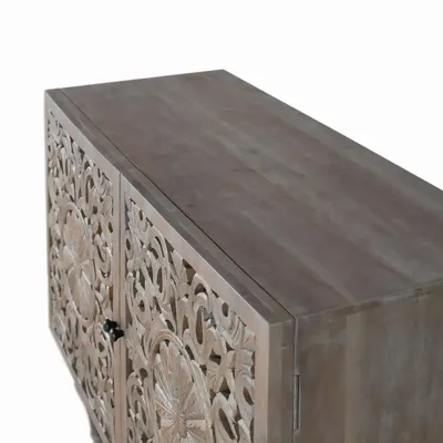 Buffets - Buffet fabriqué à la main en bois de manguier massif - GINER Y COLOMER