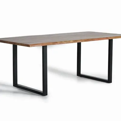 Tables Salle à Manger - Table à manger en bois d'acacia naturel - GINER Y COLOMER