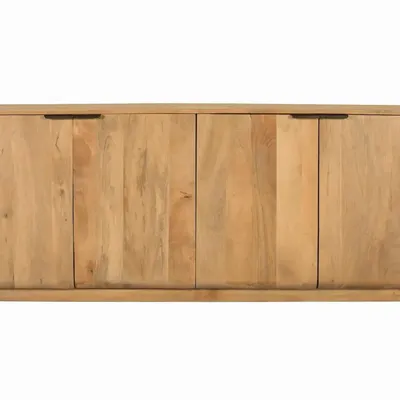 Buffets - Buffet en bois de manguier avec coins arrondis - GINER Y COLOMER