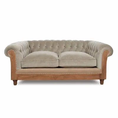 Canapés - Chesterfield Essence Velvet Pearl | Canapé - CREARTE COLLECTIONS