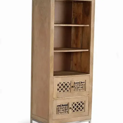 Shelves - Mango wood shelf and metal legs - GINER Y COLOMER