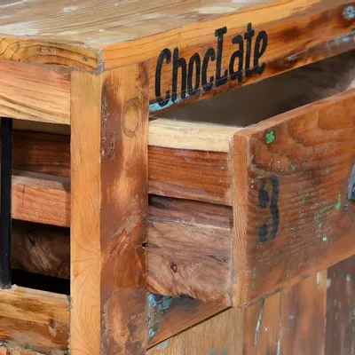 Buffets - Buffet en bois recyclé multicolore - GINER Y COLOMER