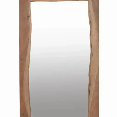 Mirrors - Brown mango wood mirror - GINER Y COLOMER