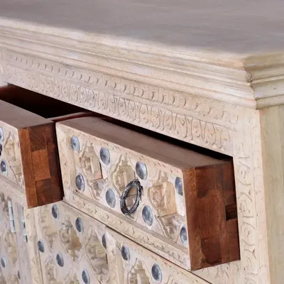 Sideboards - Natural mango wood sideboard - GINER Y COLOMER