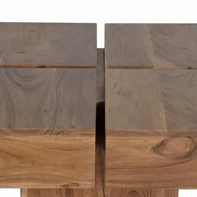 Coffee tables - Acacia wood coffee table - GINER Y COLOMER