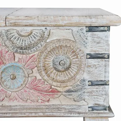 Tables basses - Table basse en manguier multicolore - GINER Y COLOMER