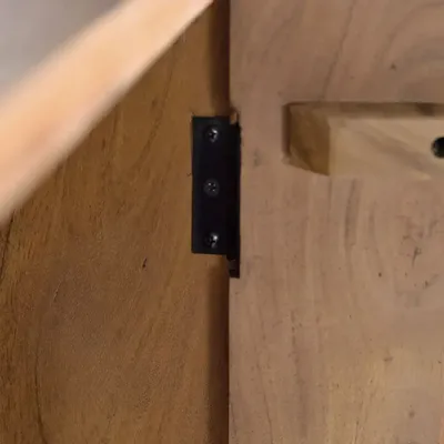 Sideboards - Carved acacia wood sideboard - GINER Y COLOMER