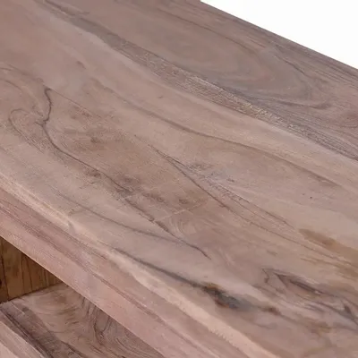 Meubles TV - Meuble TV en bois d'acacia et pieds en métal - GINER Y COLOMER