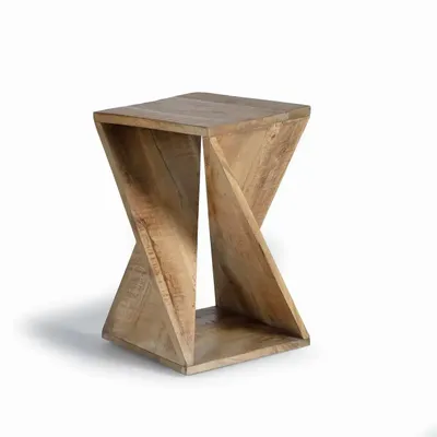 Stools - Mango wood stool - GINER Y COLOMER