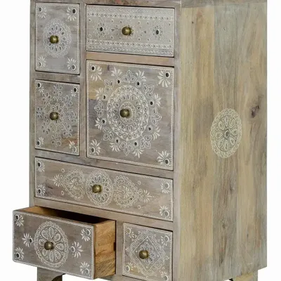 Commodes - Meuble de téléphone de manguier naturel - GINER Y COLOMER