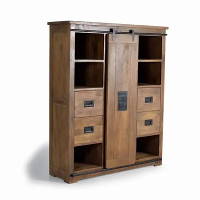 Sideboards - Mango wood and metal dresser - GINER Y COLOMER