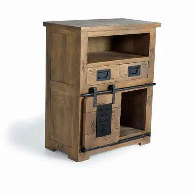 Sideboards - Mango wood and metal sideboard - GINER Y COLOMER