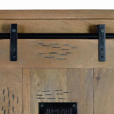 Sideboards - Mango wood and metal dresser - GINER Y COLOMER