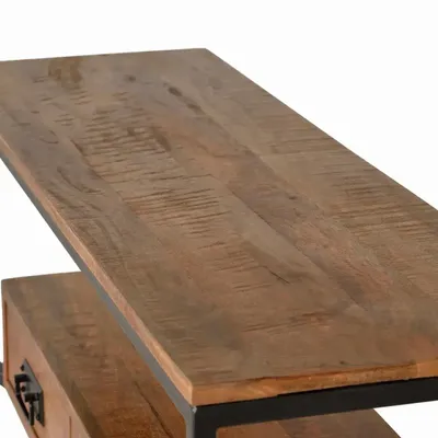 Consoles - Console en bois manguier et métal - GINER Y COLOMER