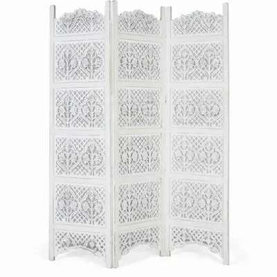 Panels - 3-panel screen handcrafted from MDF - GINER Y COLOMER