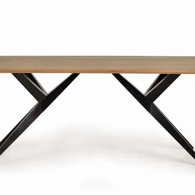 Tables Salle à Manger - Table a manger en bois d'acacia et métal - GINER Y COLOMER