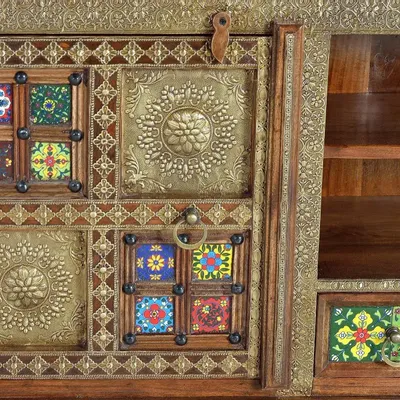 Meubles TV - Meuble tv en bois d'acacia - GINER Y COLOMER