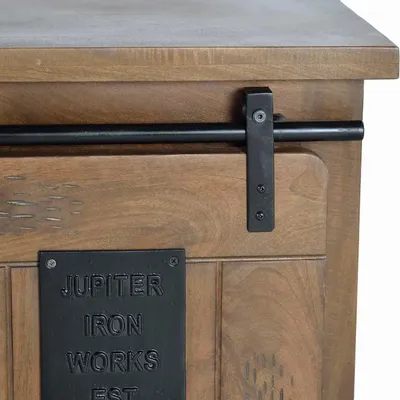 TV stands - TV cabinet in mango wood and metal - GINER Y COLOMER