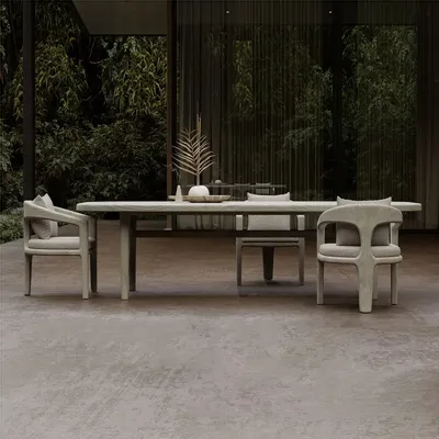 Lawn tables - Whale-ash Dining Set - SNOC