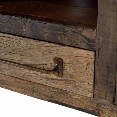 TV stands - TV cabinet in reclaimed wood and metal - GINER Y COLOMER