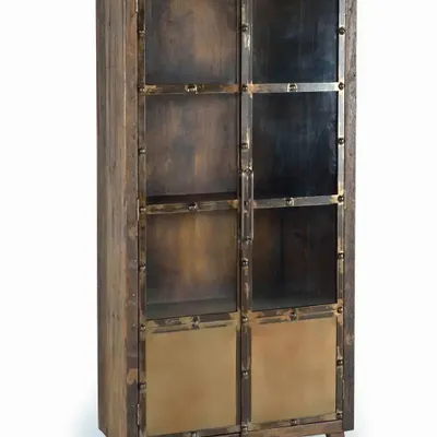 Sideboards - Reclaimed wood display case - GINER Y COLOMER