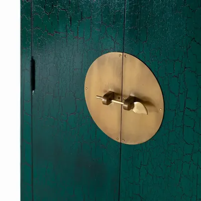 Wardrobe - 2-door mango wood wardrobe - GINER Y COLOMER