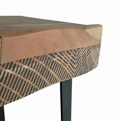 Consoles - Console bois d'acacia et métal - GINER Y COLOMER