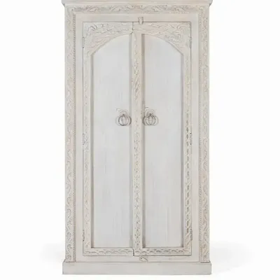 Wardrobe - 2-door wardrobe in mango wood - GINER Y COLOMER