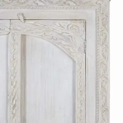 Wardrobe - 2-door wardrobe in mango wood - GINER Y COLOMER