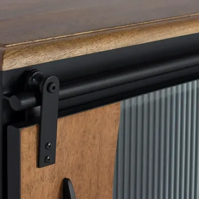 TV stands - TV cabinet in mango wood and metal - GINER Y COLOMER