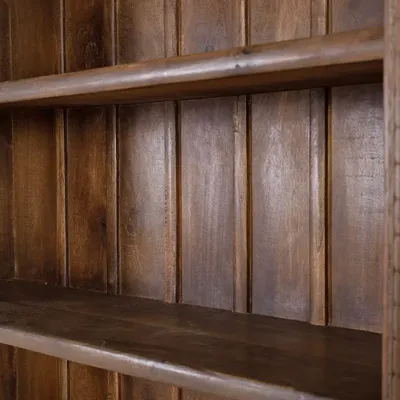 Bookshelves - Mango wood and reclaimed wood bookcase - GINER Y COLOMER