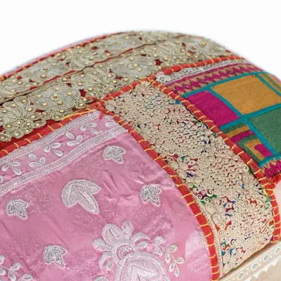 Benches - Mango wood and fabric bench - GINER Y COLOMER