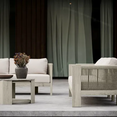 Lawn sofas   - Ralph-ash Lounge Set - SNOC