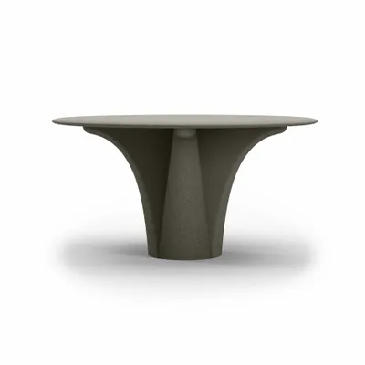 Tables de jardin - Table de salle à manger ronde Savio-noche - SNOC